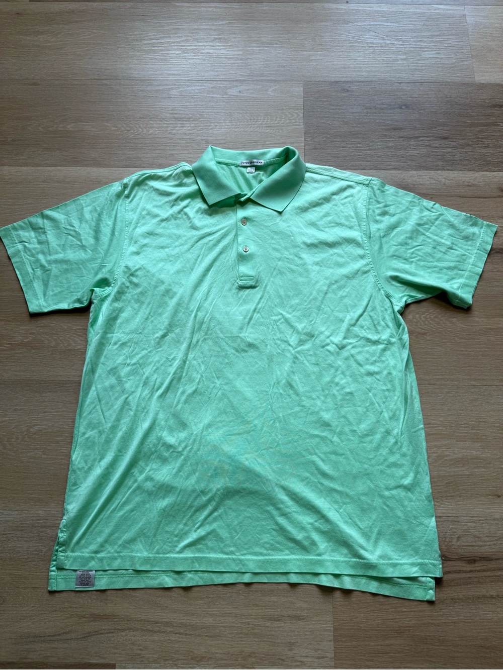 Peter Millar Mint Green Short Sleeve Polo